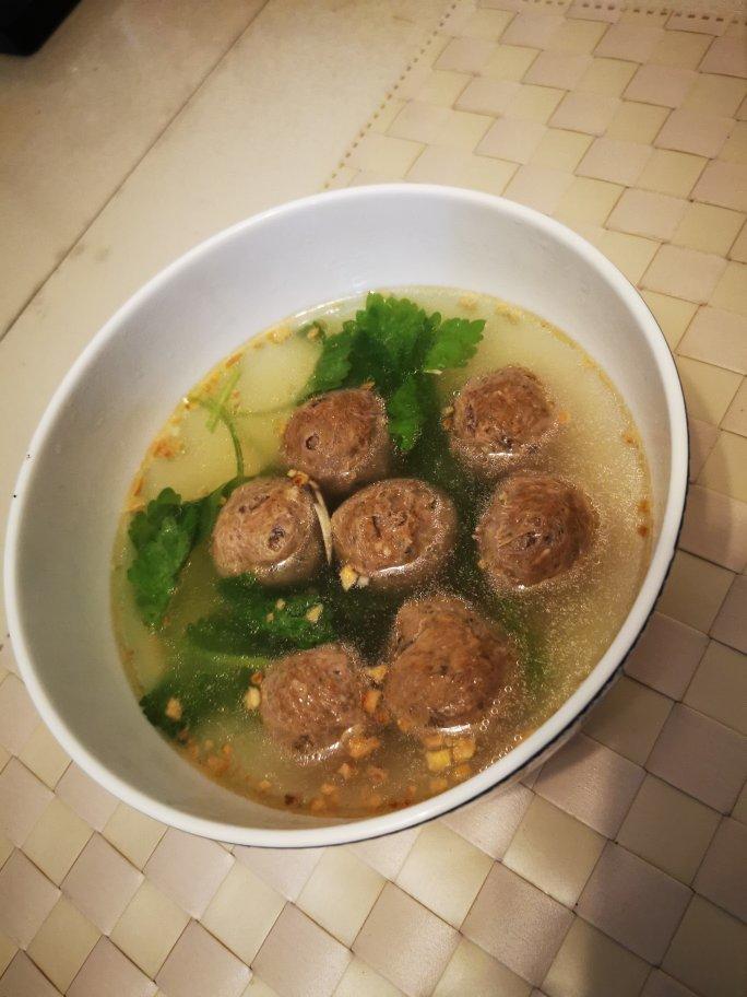 超鲜甜纯正潮州牛肉丸汤做法