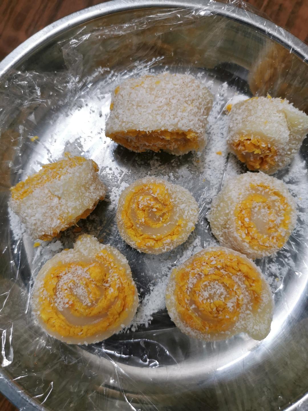 紫薯糯米卷（豆沙糯米卷）