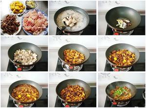 时令解馋菜——茶树菇栗子鸡的做法 步骤8