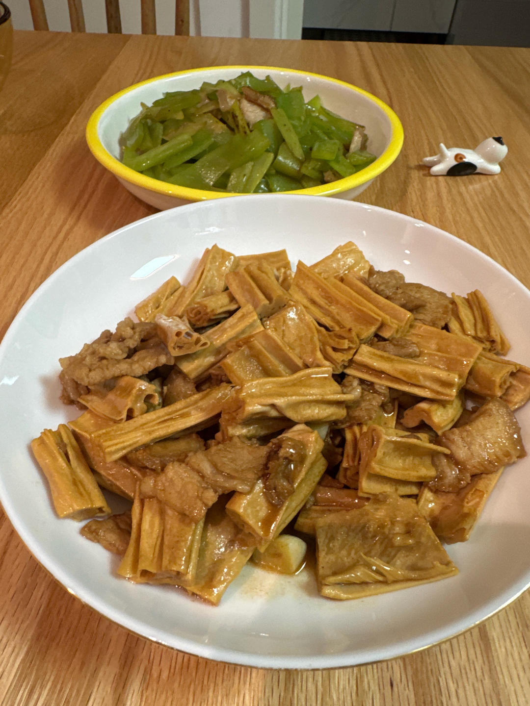 腐竹炒肉