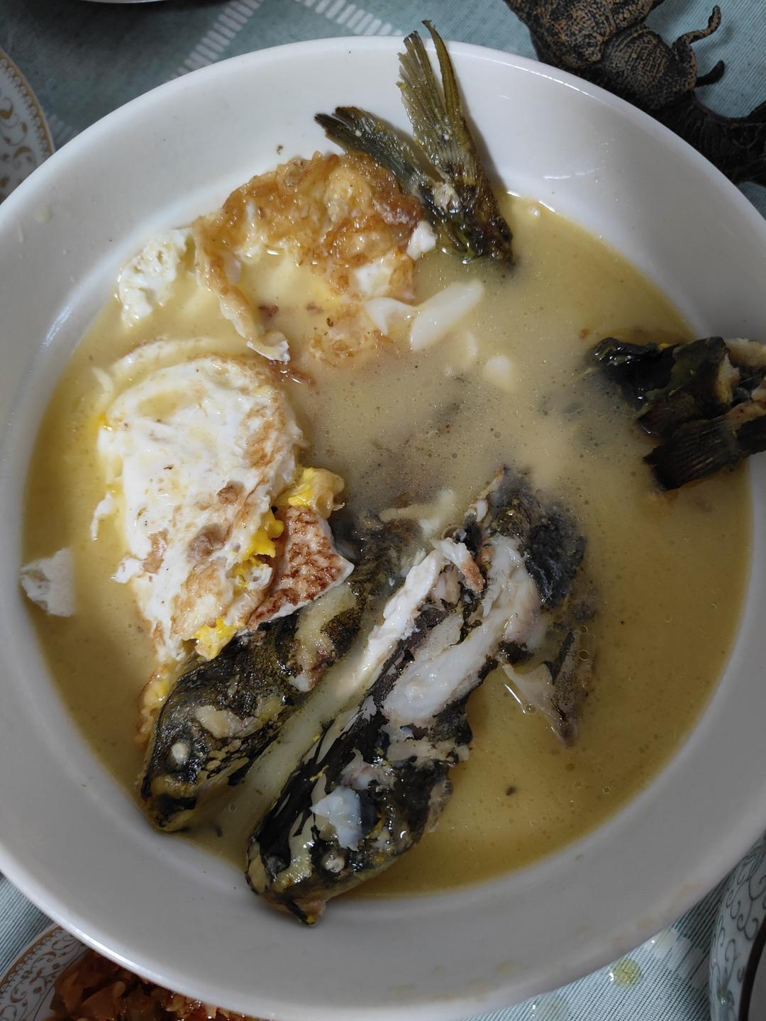 鲜美加倍·黄骨鱼蛋汤