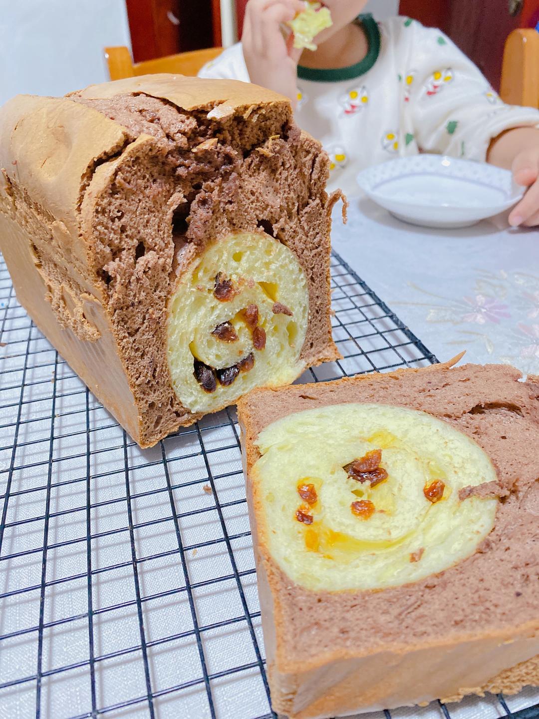 黑钻金枕吐司的做法