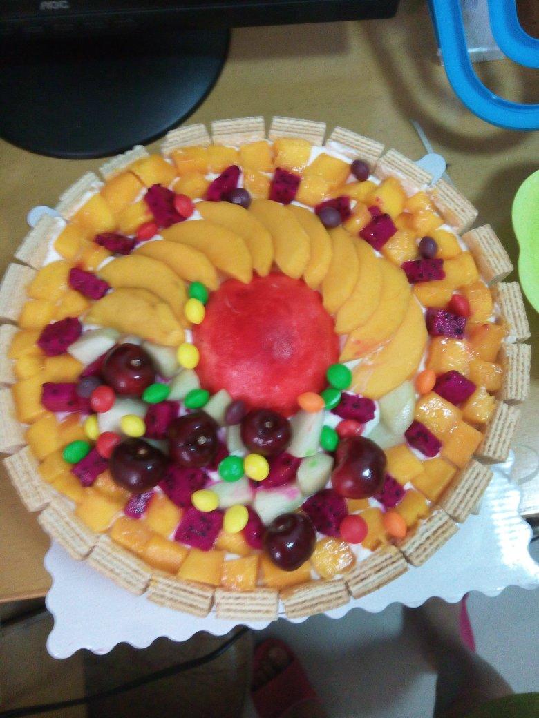 8寸水果生日蛋糕