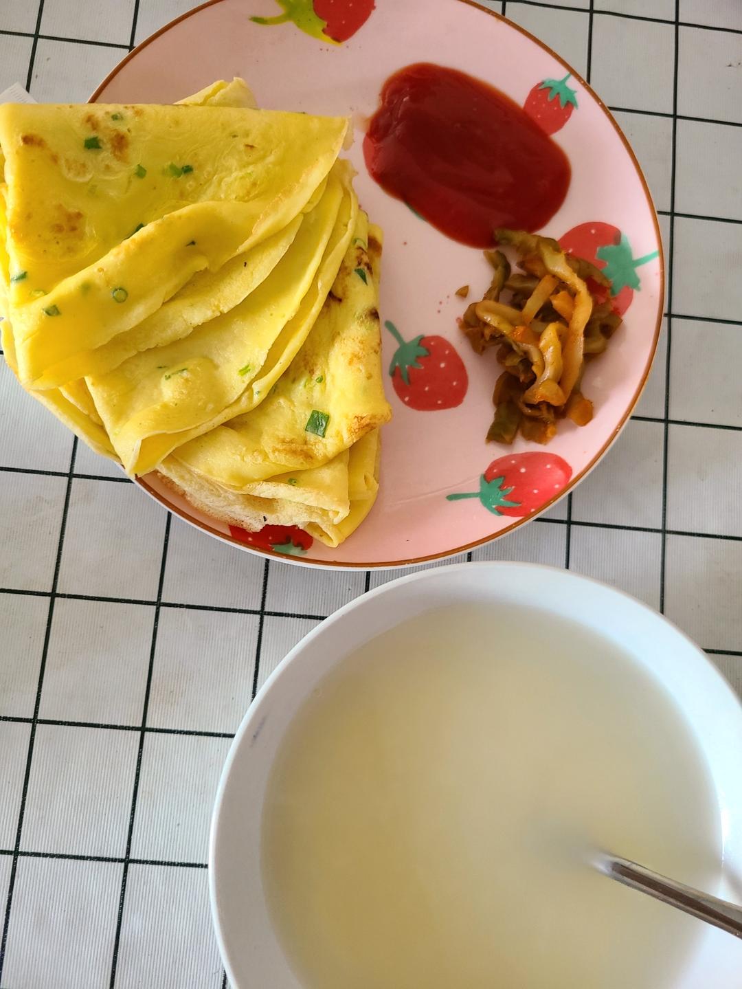 家常烙饼煎饼鸡蛋饼
