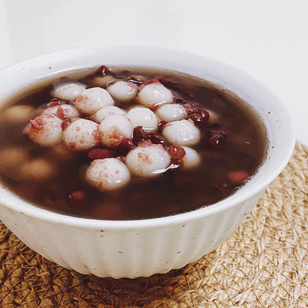 kuppy做的红豆酒酿小圆子(附小圆子做法)