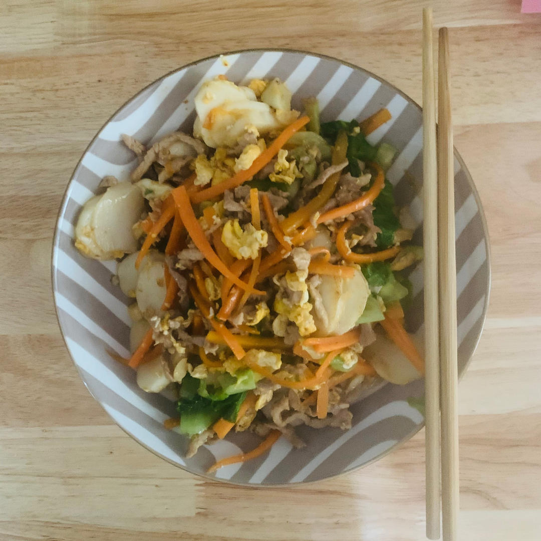 大排档风味炒年糕