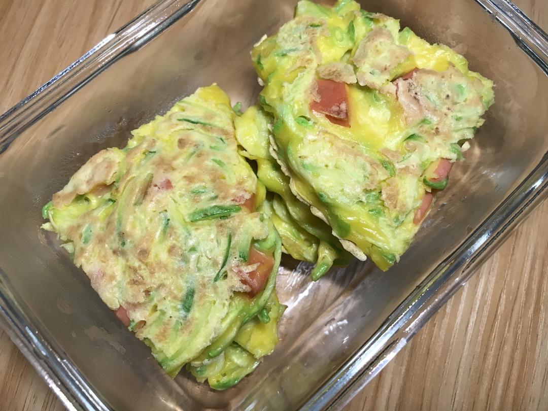 西葫芦鸡蛋饼