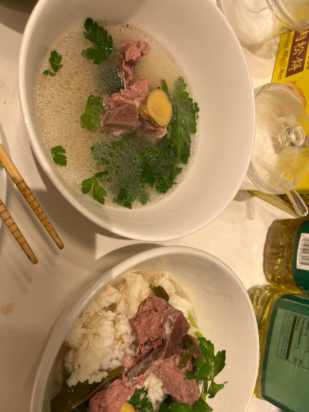 清炖羊肉汤