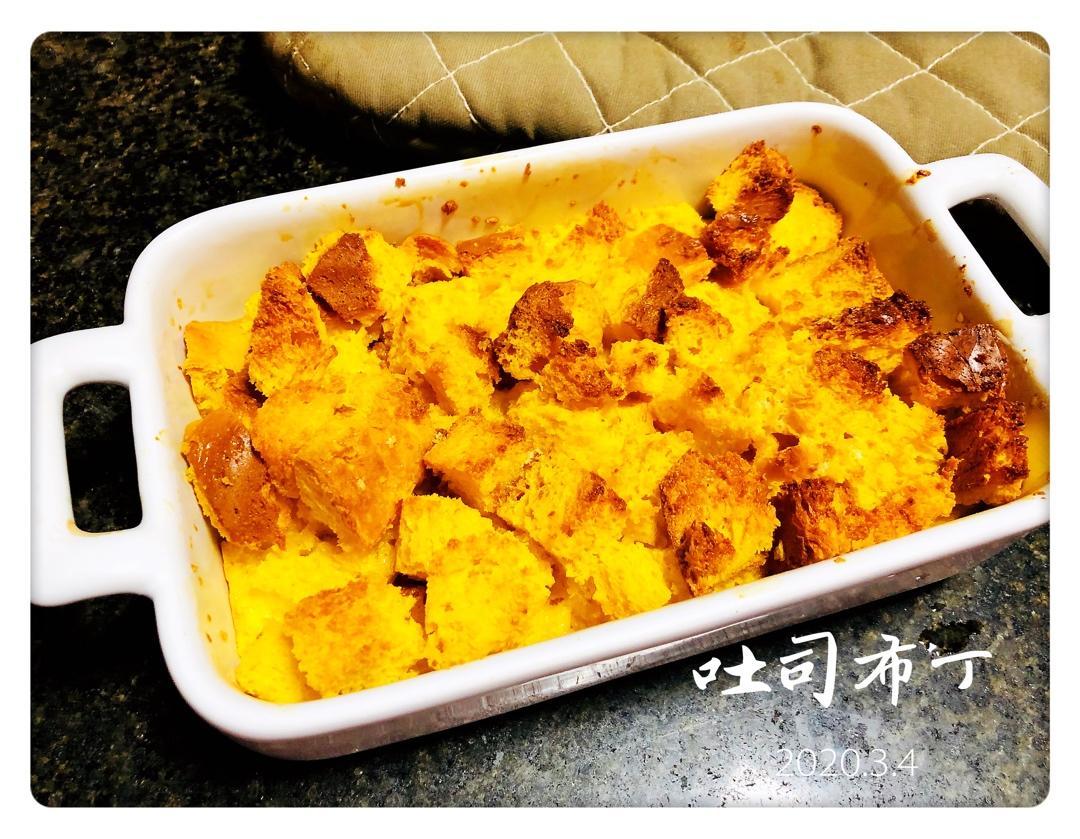 超级简单吐司布丁（烤箱版）