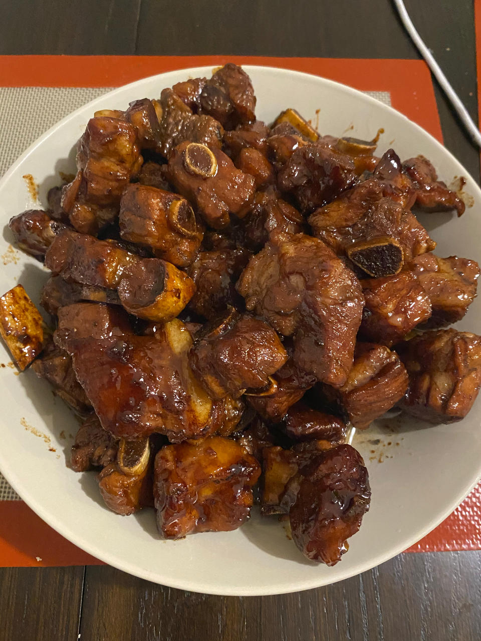 糖醋排骨/糖醋小排（不放油）（12345口诀做出正宗上海本帮）