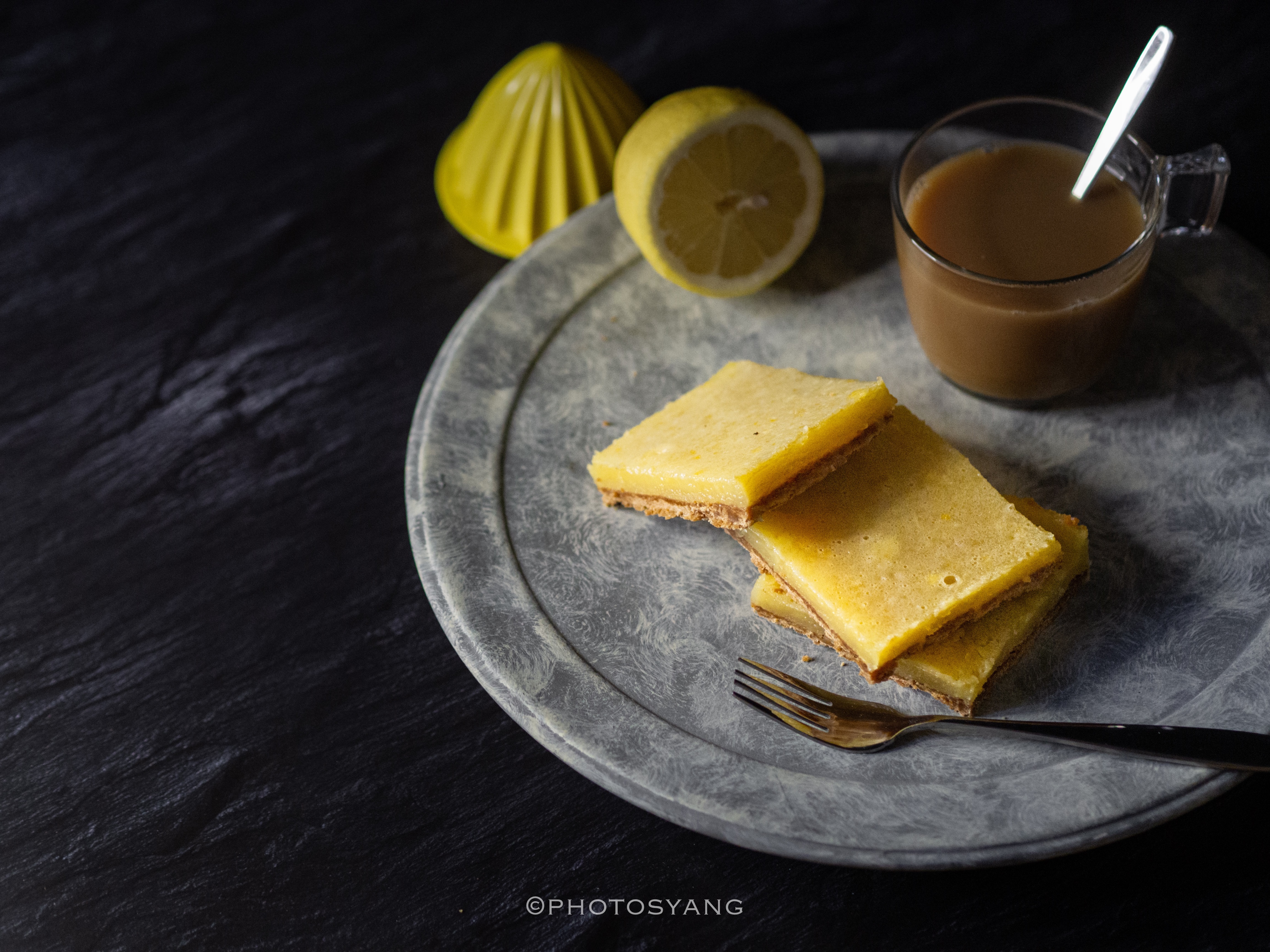 柠檬蛋糕·Lemon Bar·黄油酥饼蛋糕的做法 步骤13