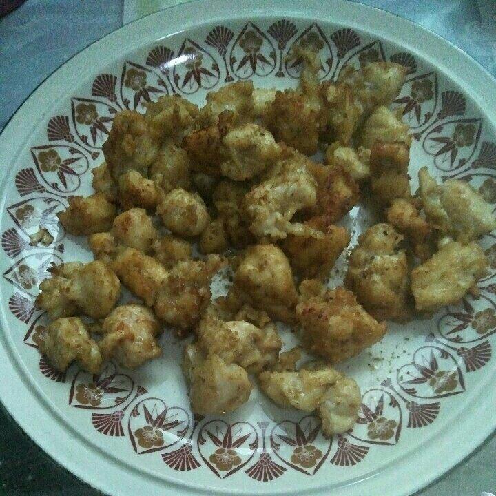 孜然鸡肉粒