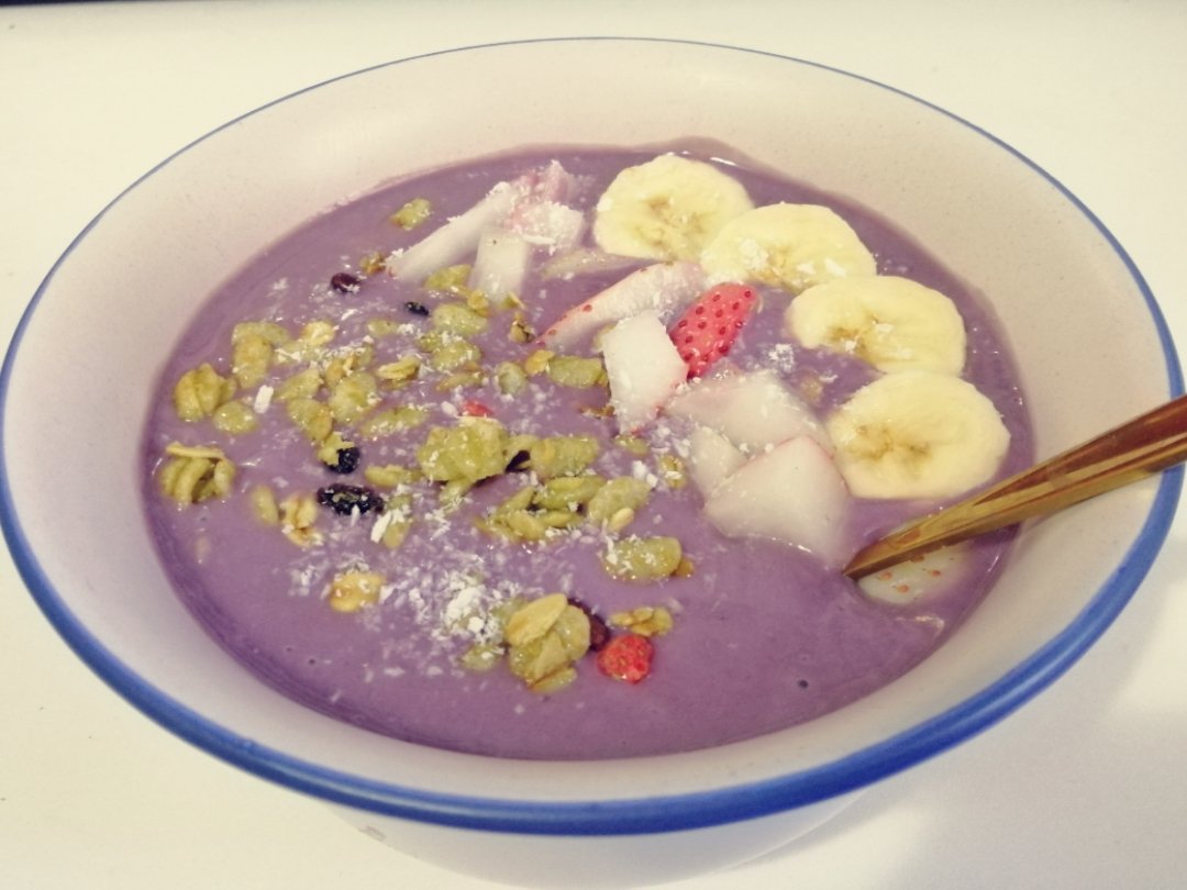紫薯奶昔【无糖】【健康】【快手】【简单】