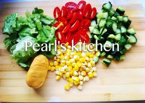 减肥蔬菜沙拉的做法 步骤1