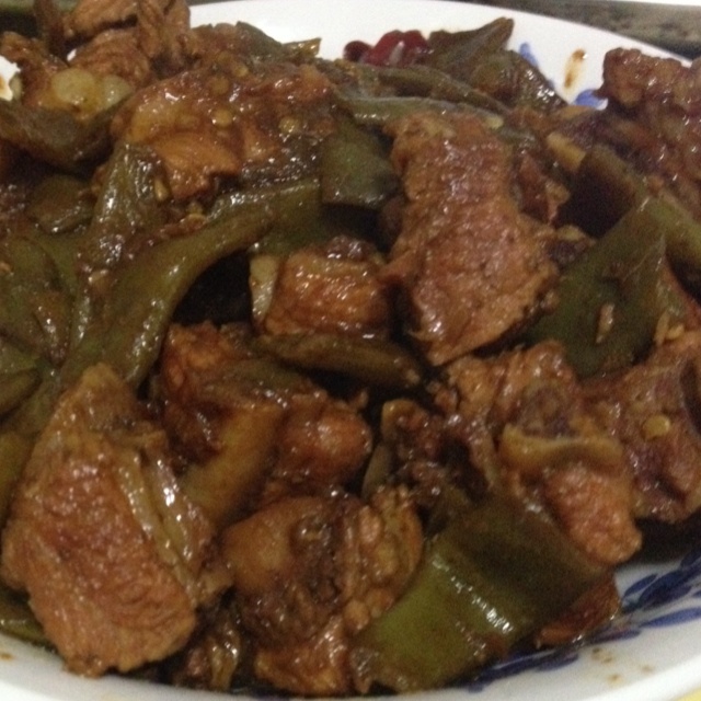 排骨炖豆角