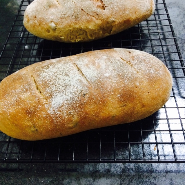 蔓越莓全麦黑糖面包