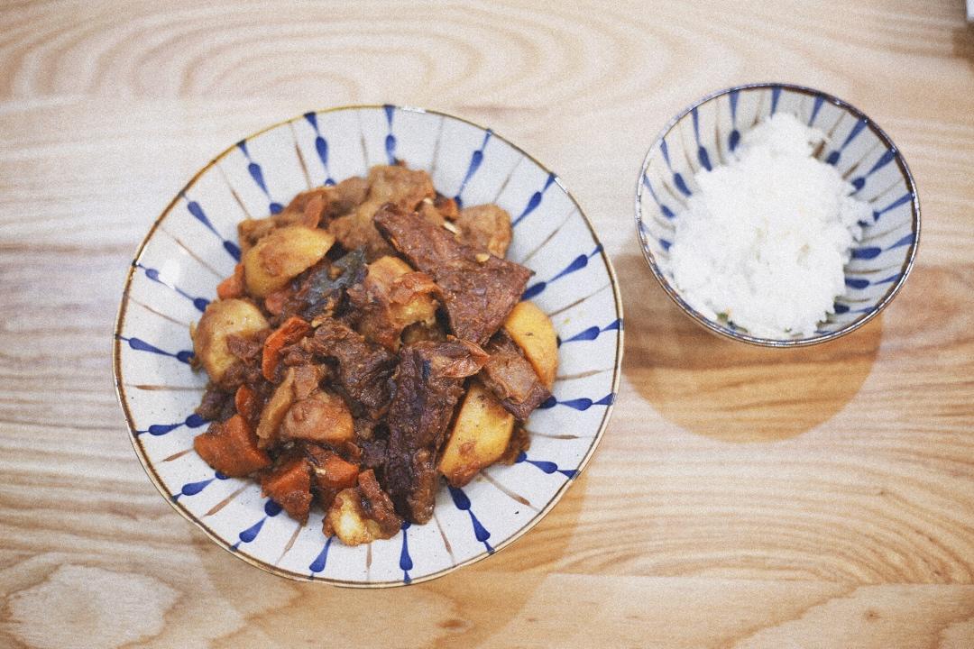 番茄土豆炖牛腩