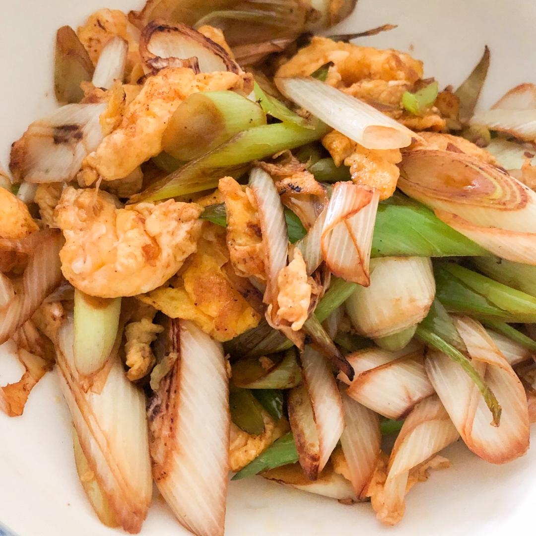 超下饭的大葱炒鸡蛋