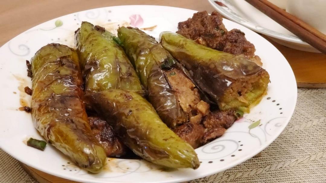 下饭菜肴--青椒酿肉