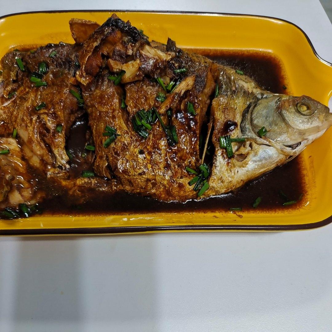 红烧鳊鱼