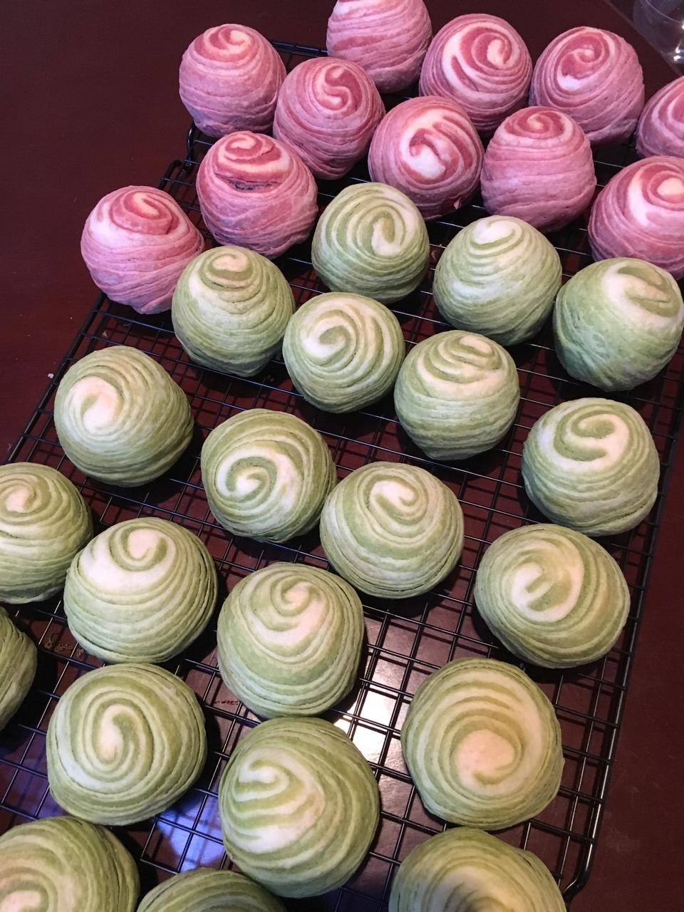 紫薯蛋黄酥（不用出膜也超级酥）