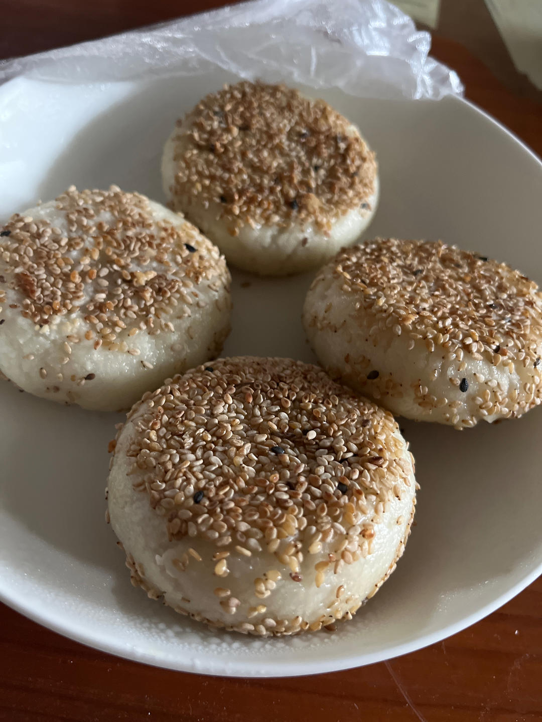 紫薯糯米饼