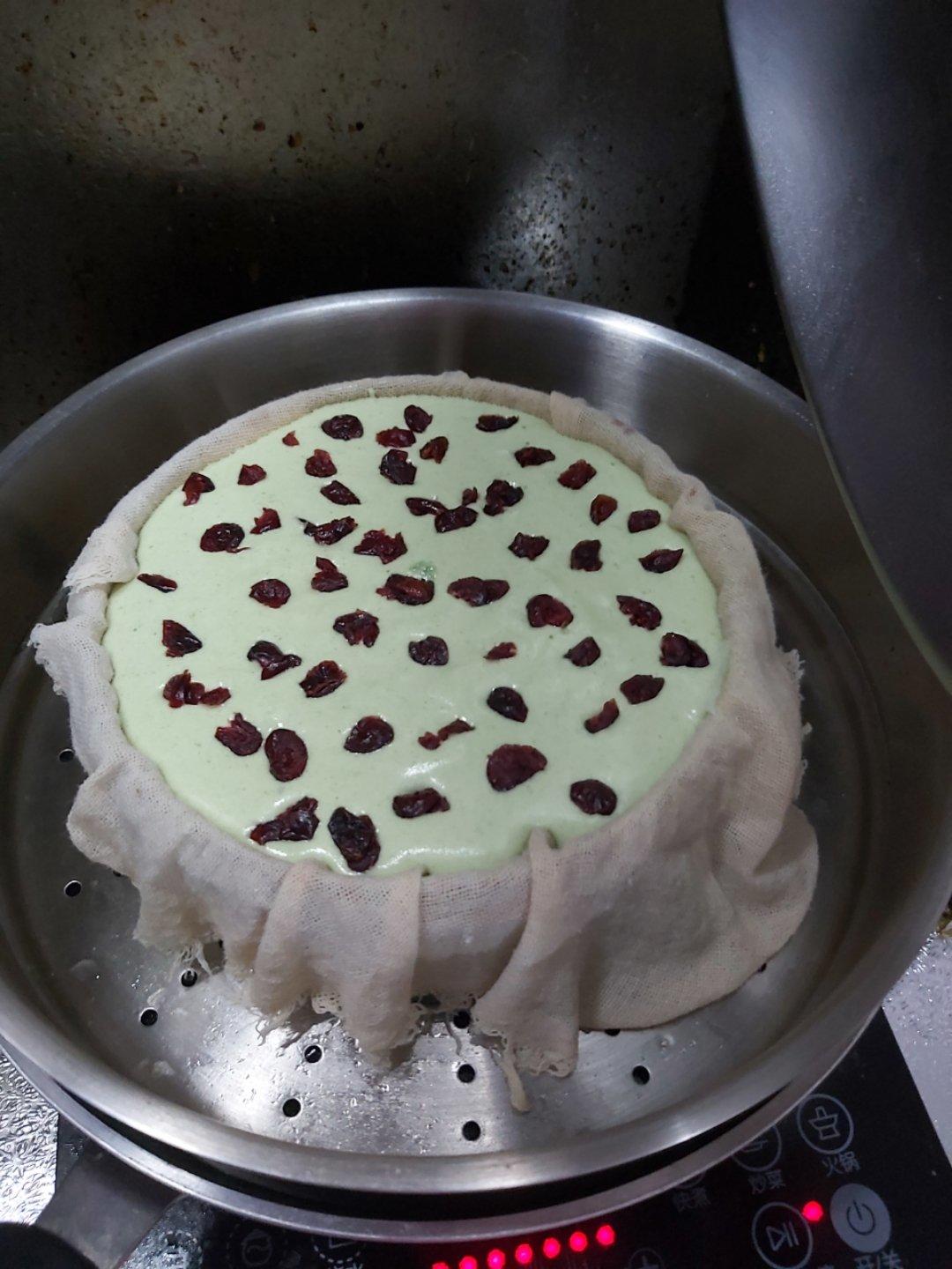 蒸糯米蛋糕：不分蛋无油无水无泡打粉可蒸可烤可电饭煲