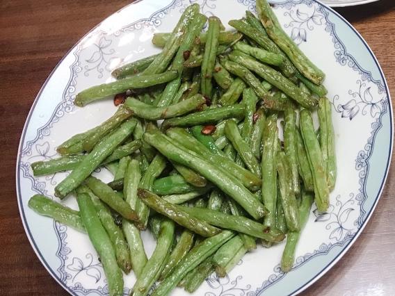 蒜泥豇豆