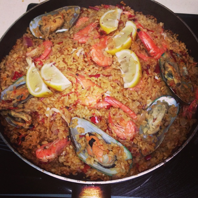 【曼食慢语】Seafood Paella 西班牙海鲜饭