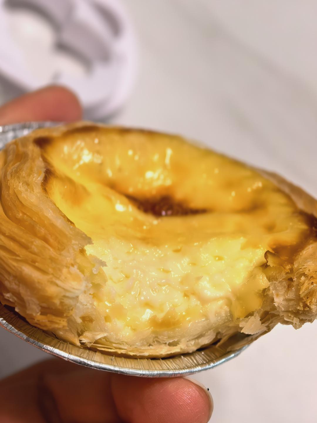 超嫩滑的葡式蛋挞(全蛋版)新手友好『秒杀KFC』