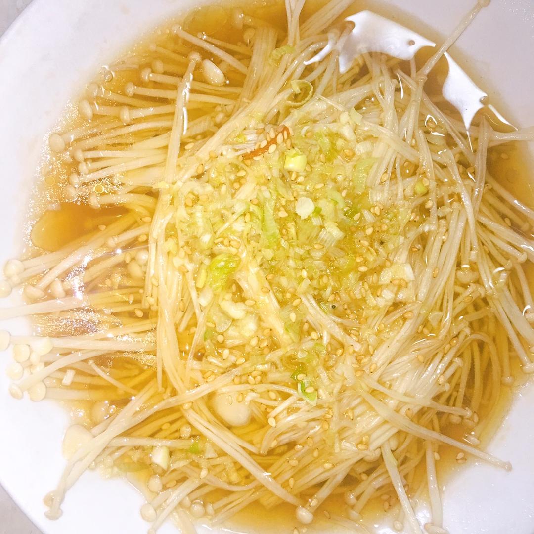 油泼金针菇
