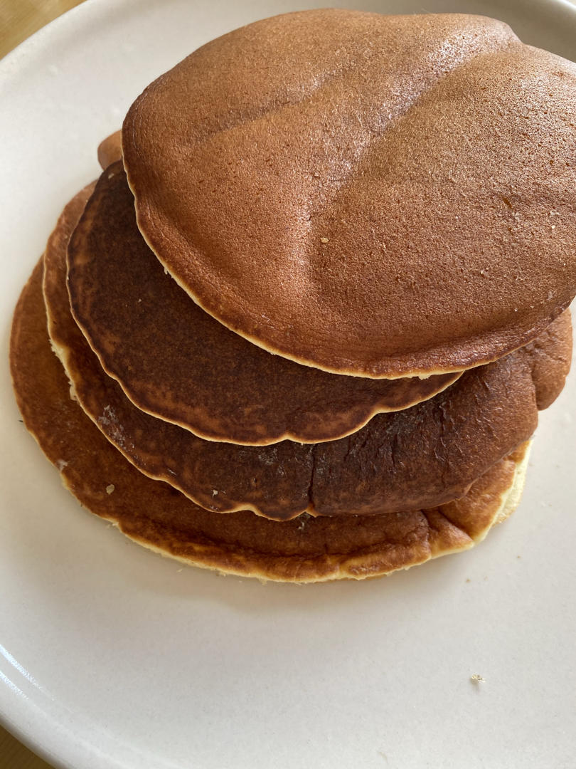 简单快手松饼/小蛋糕，松软香甜只要五分钟（松饼粉版）