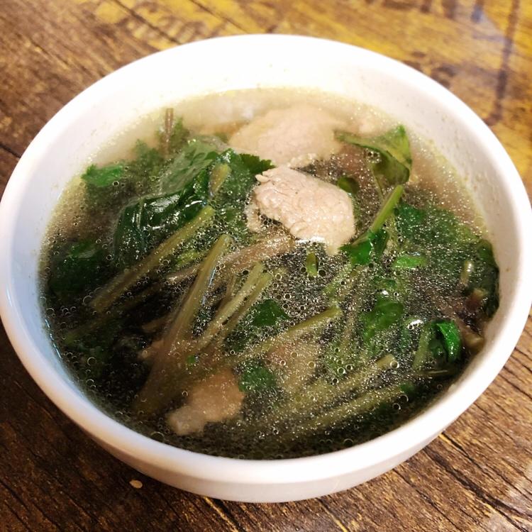 珍珠菜滚瘦肉汤