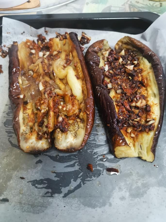 【烤箱版】蒜蓉茄子