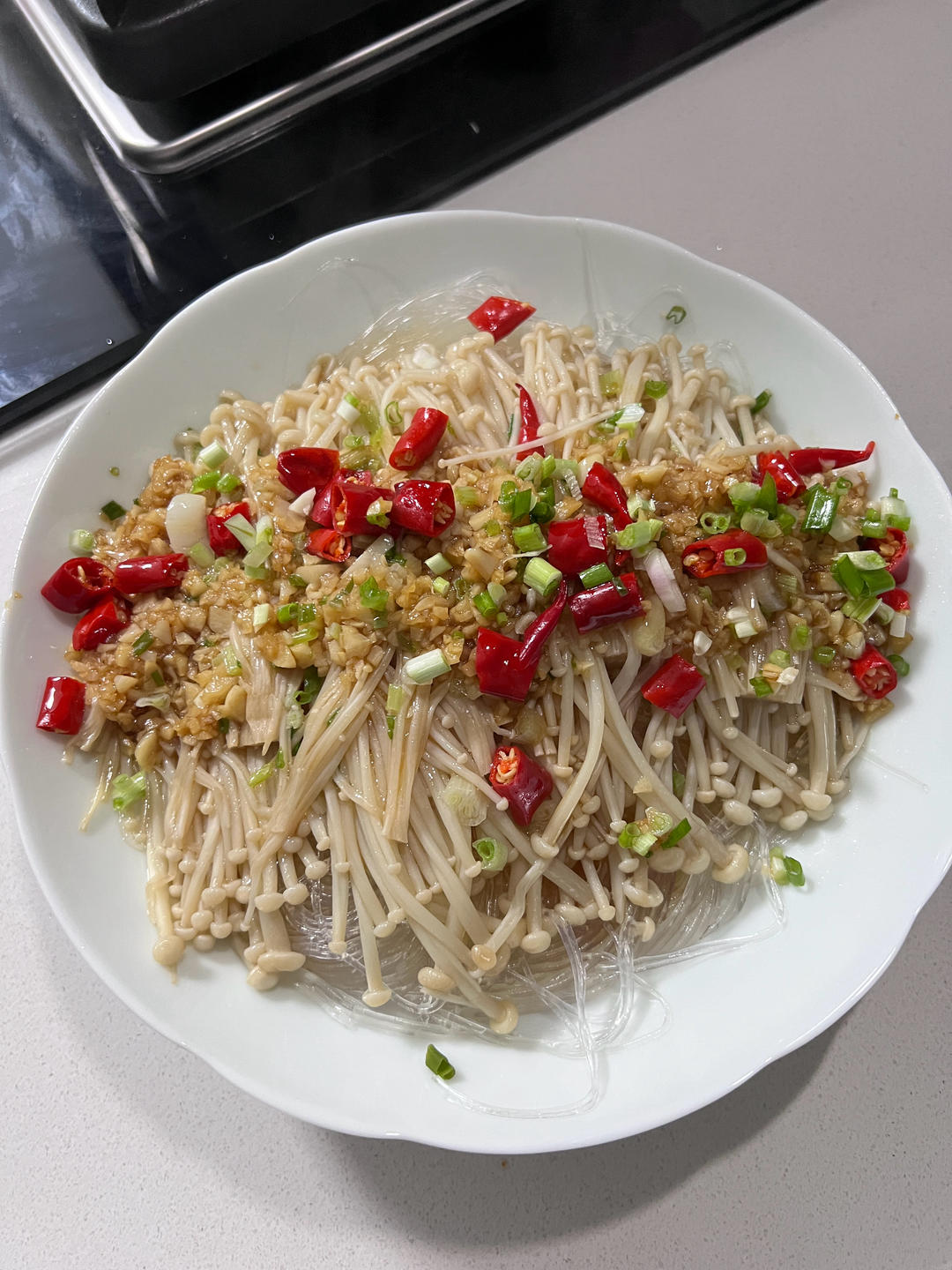 蒜蓉粉丝金针菇