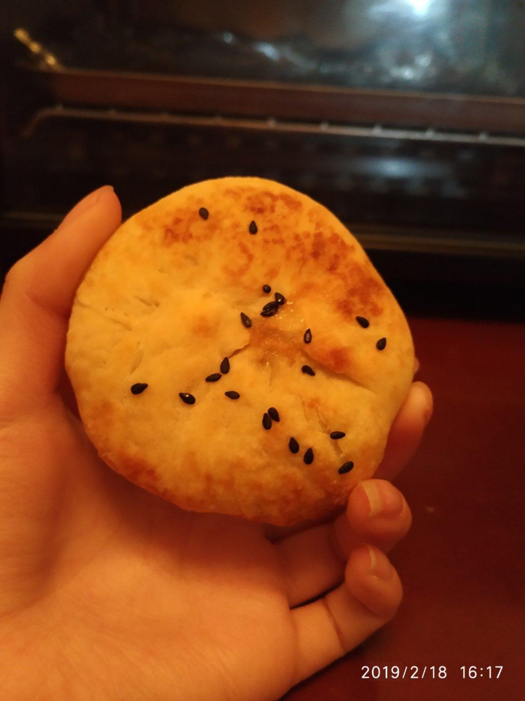 发面油酥小糖饼