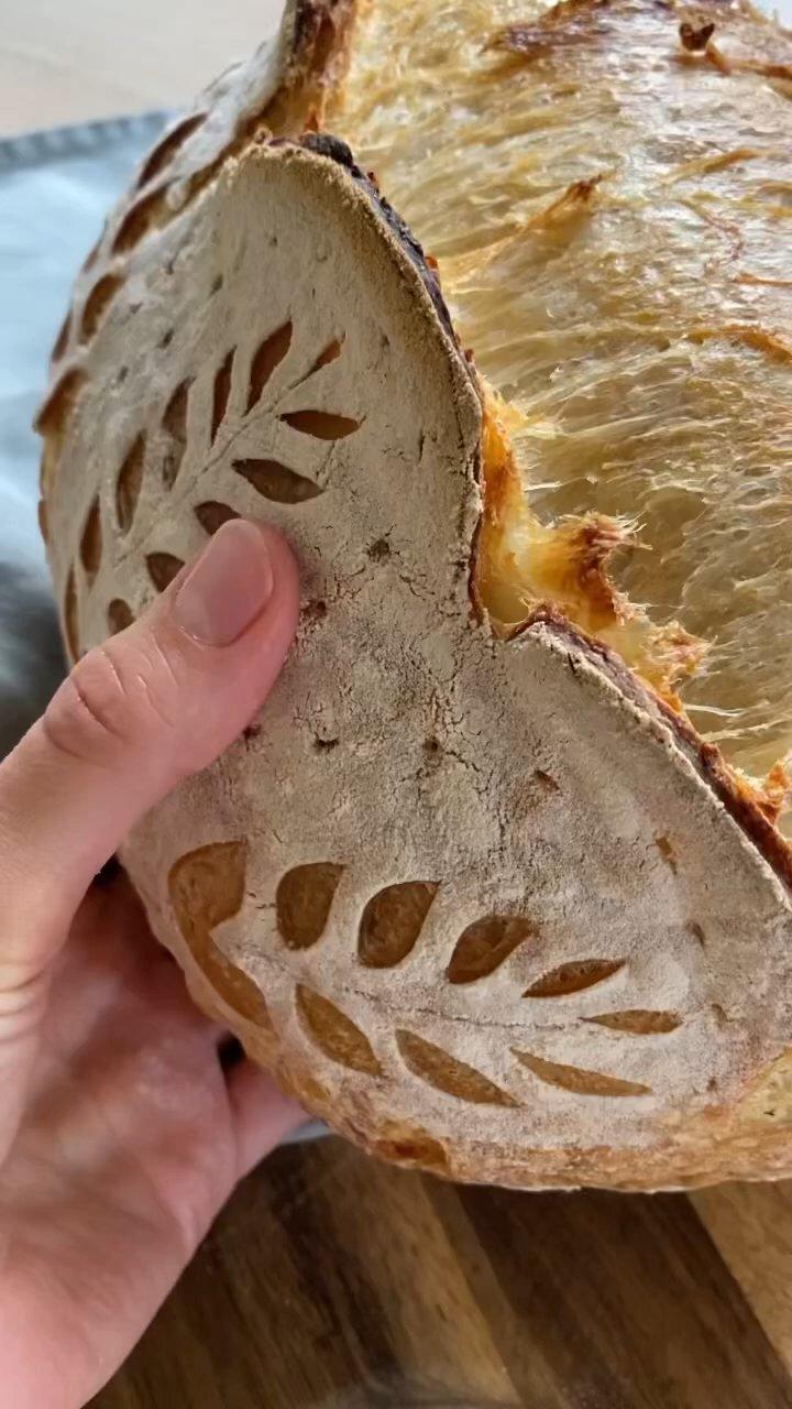 欧式面包制作。超级治愈系