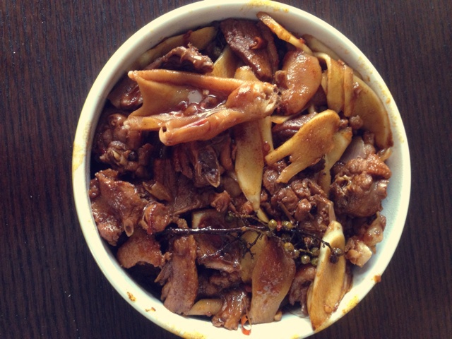 姜爆鸭子
