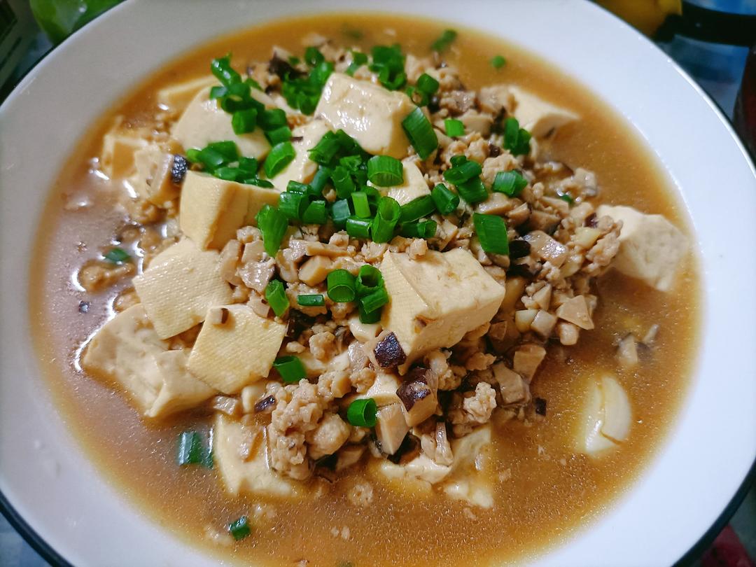 肉末嫩豆腐｜嫩滑口感爽口！这道快手菜超级下饭！！（减脂少油版）