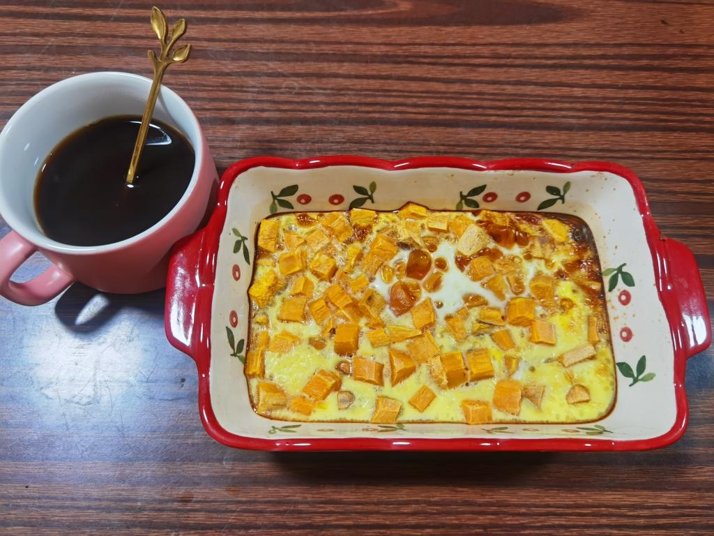 奶香红薯糕的做法