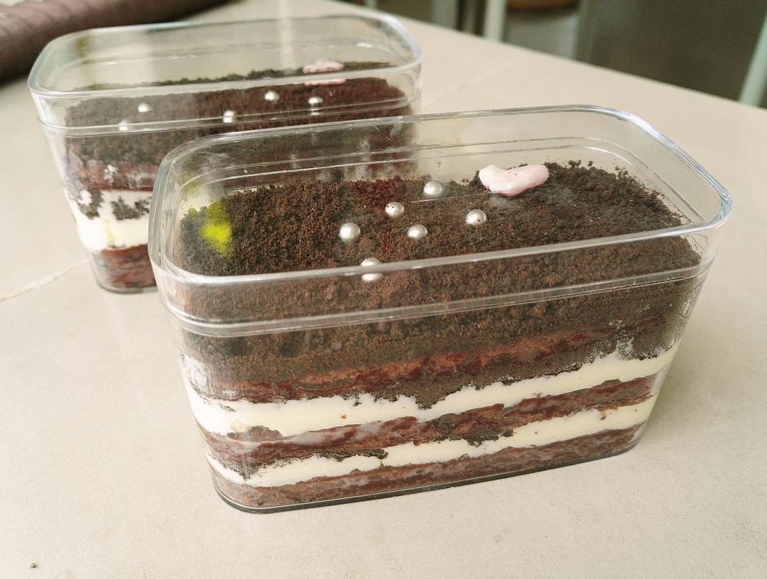 好吃到流泪的奥利奥咸奶油盒子蛋糕