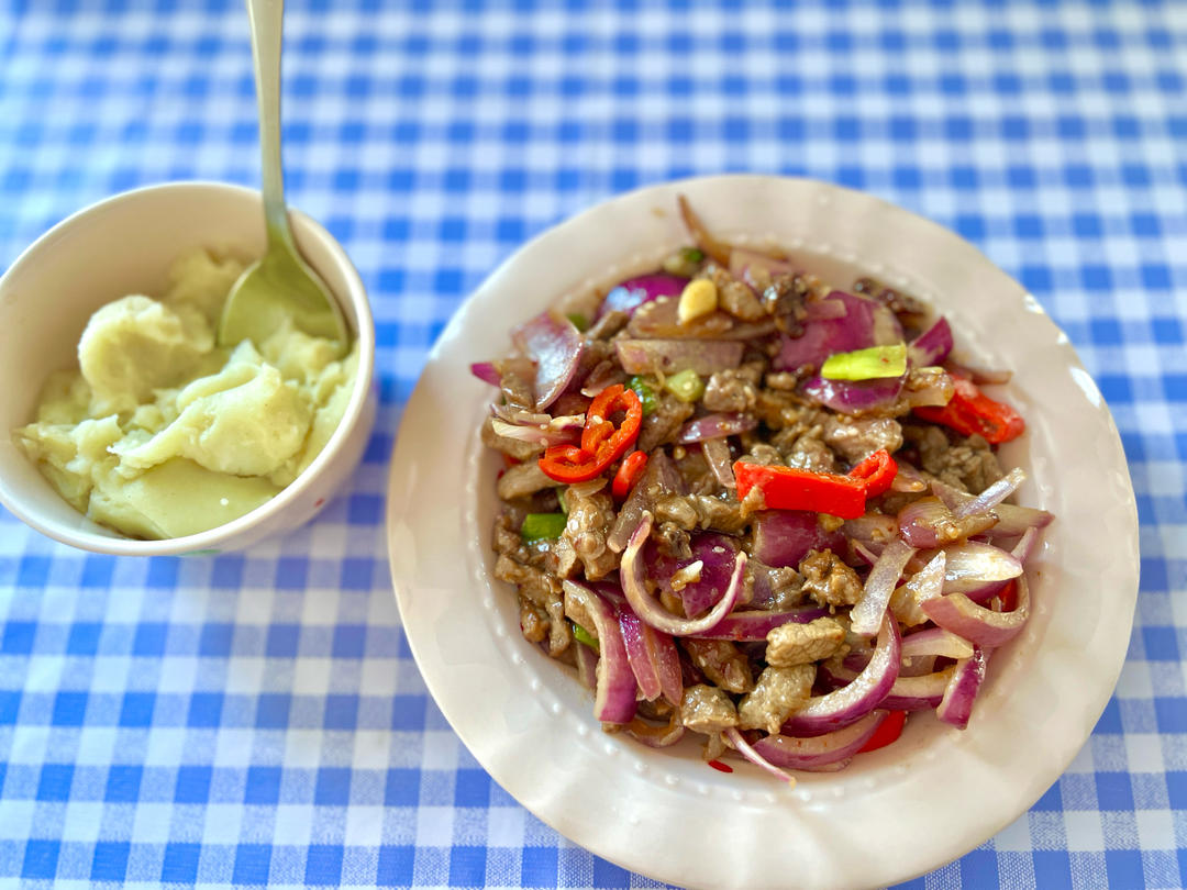 小炒牛肉（牛里脊）