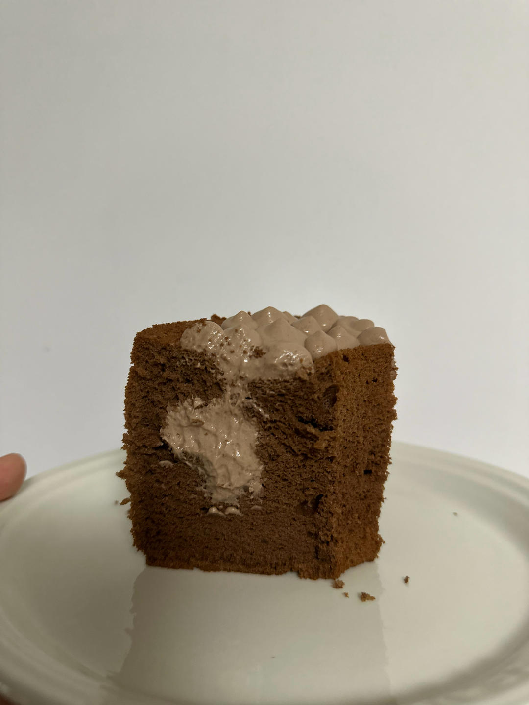 不消泡的巧克力戚风