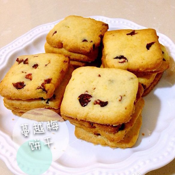 风靡某宝的{蔓越莓曲奇饼干}