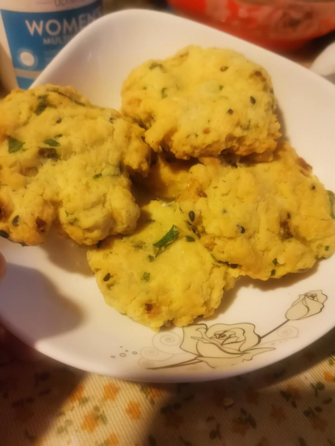 好吃又不油腻的葱花酥饼干