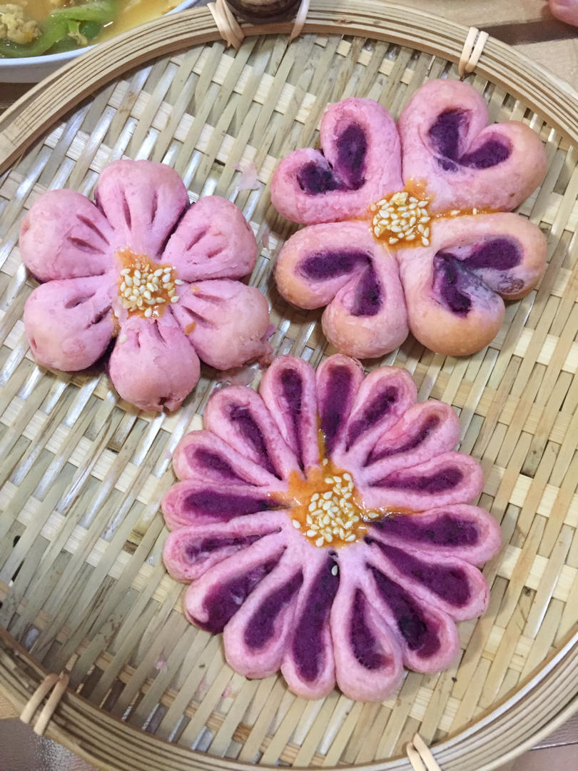 小雏菊酥 菊花酥 敲美的中式酥饼（附奶香味十足的豆沙馅）