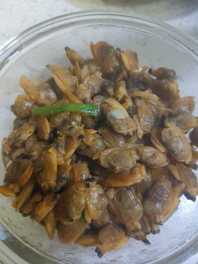 米粥米饭伴侣·爆炒葱香花甲肉/蛤蜊肉