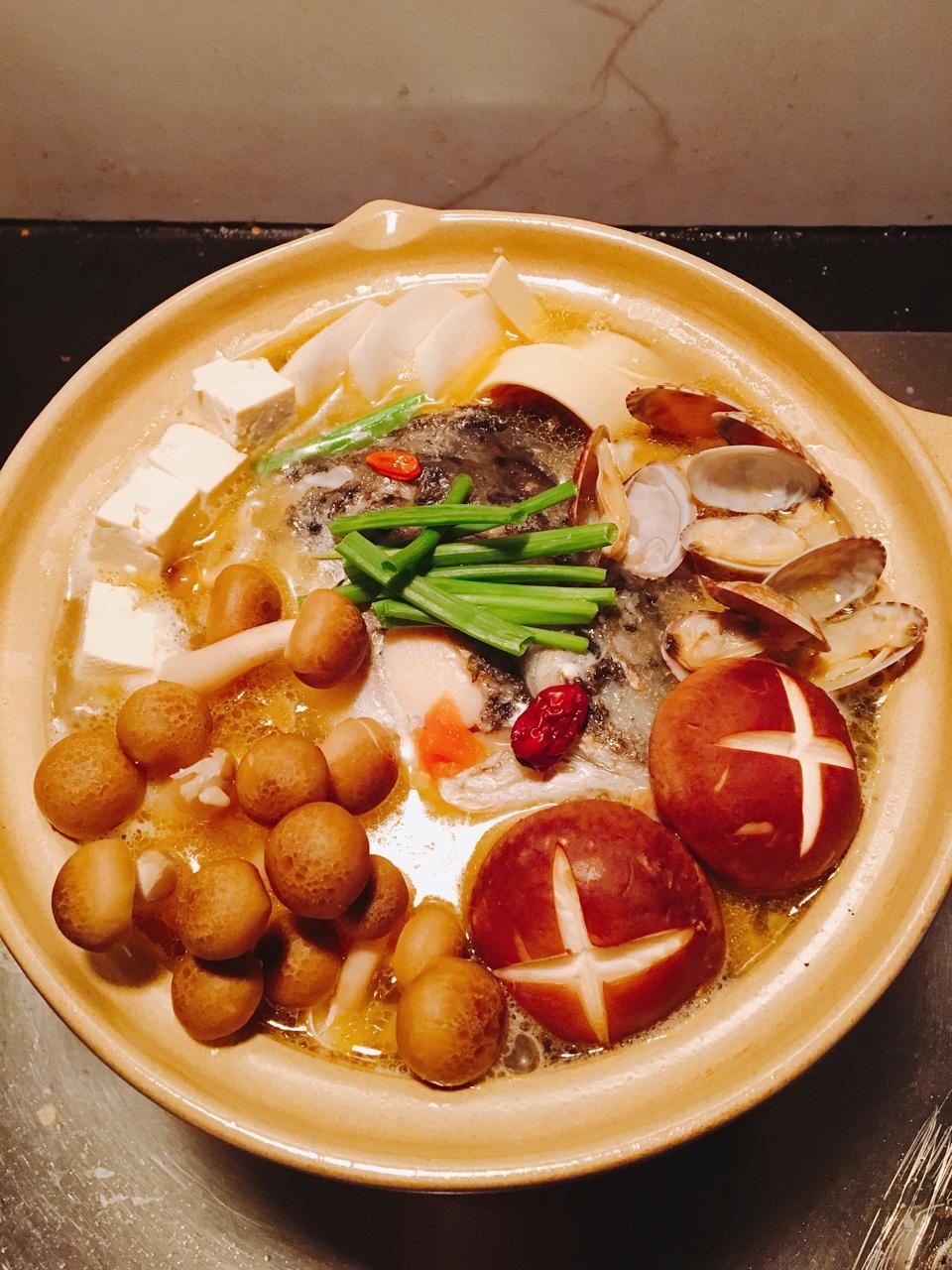 三文鱼头豆腐汤