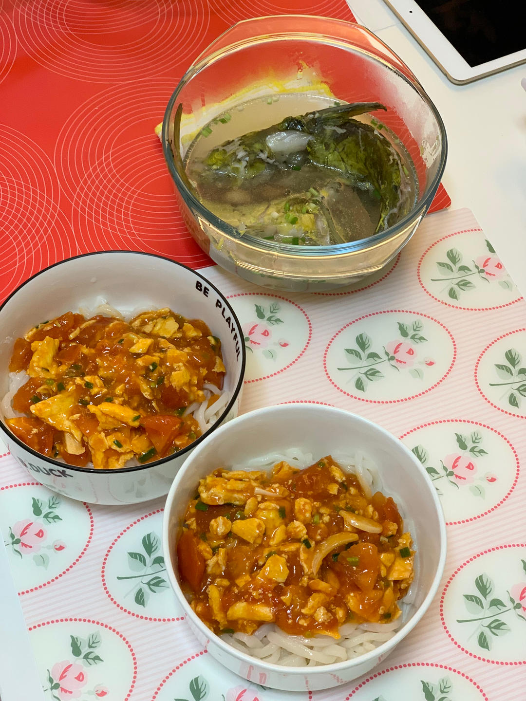 西红柿鸡蛋鸡蛋打卤面