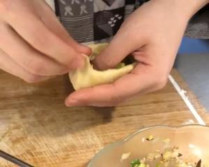 韭菜鸡蛋/猪肉大葱馅饼的做法 步骤8